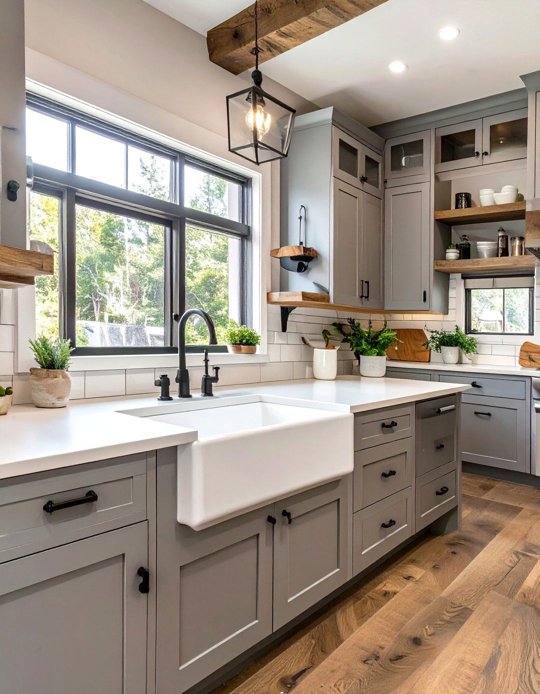 The Modern Farmhouse Kitchen - 30 modern kitchen designs photo gallery