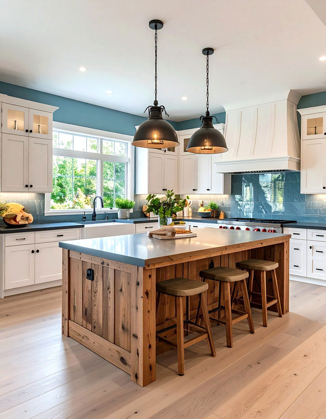 The Modern Farmhouse Kitchen - 30 3d kitchen design ideas