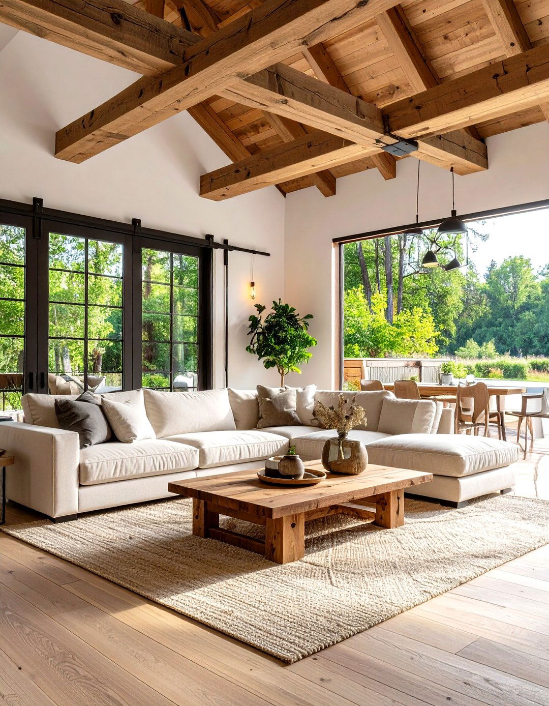 The Modern Farmhouse Living Room - 30 living room decoration ideas