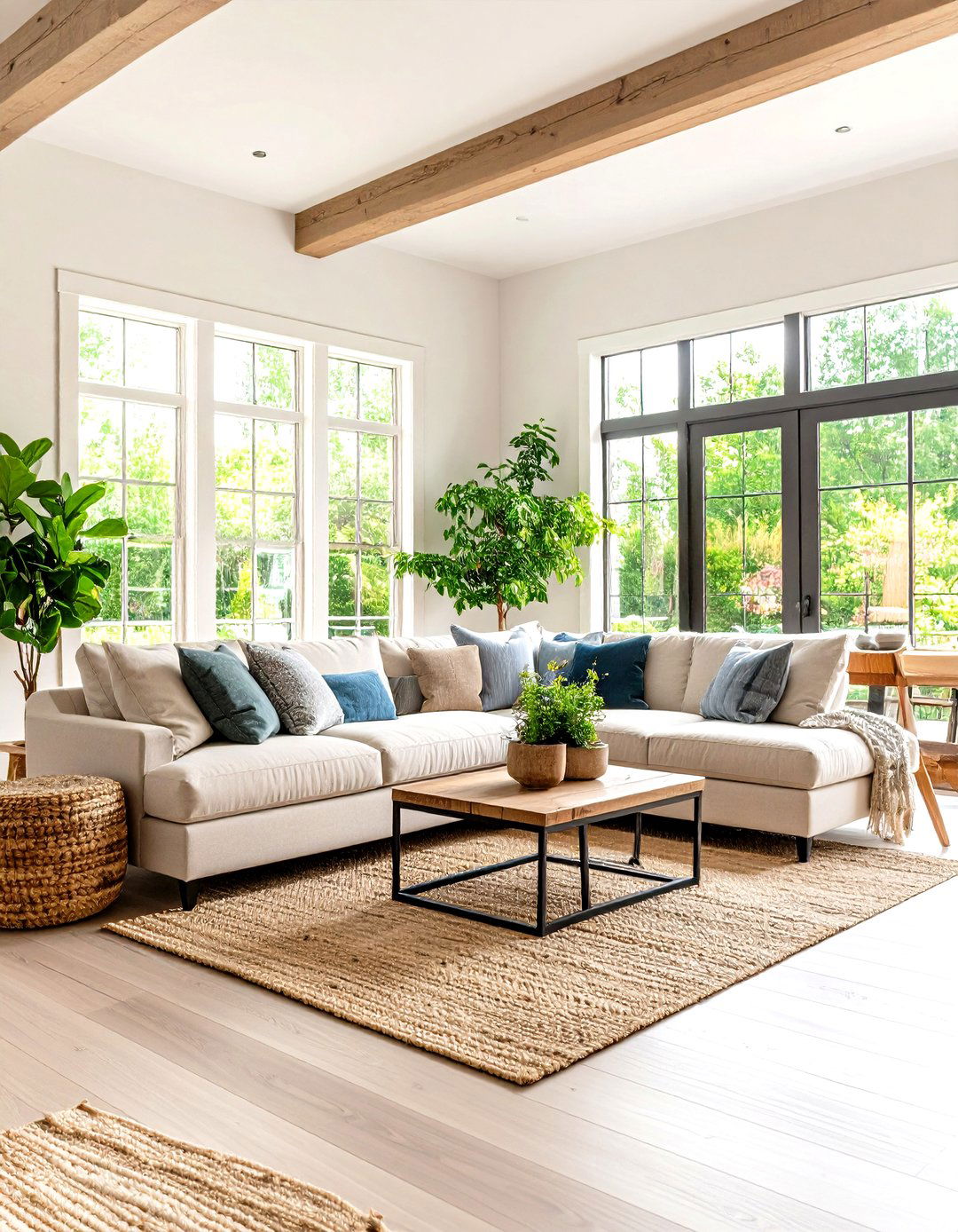 The Modern Farmhouse Living Room - 30 decor ideas for living room