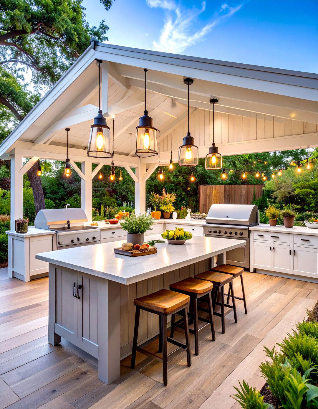 30 Backyard Covered Outdoor Kitchen Ideas for Home Chefs - We Love Home ...