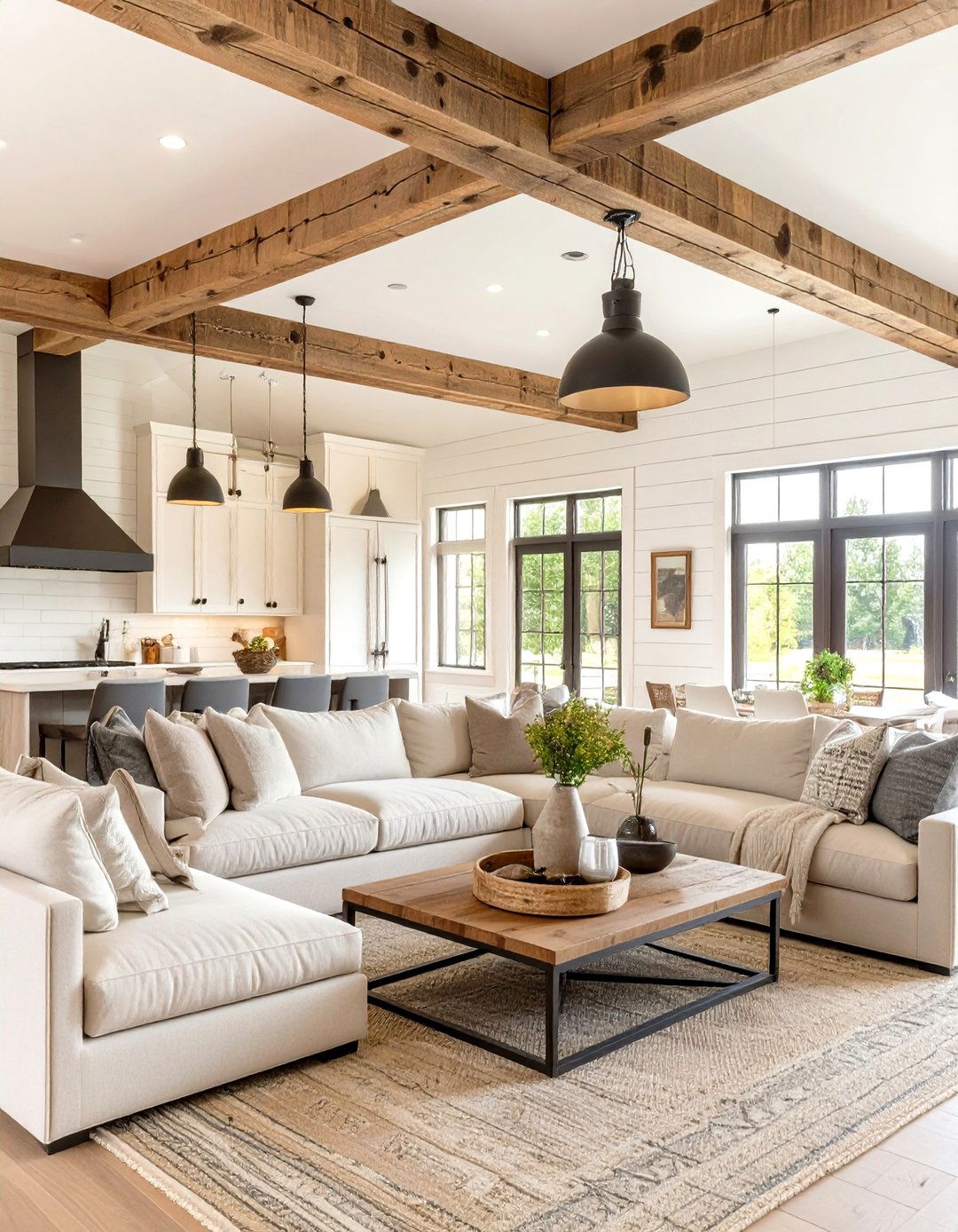 The Modern Farmhouse Sanctuary - 30 free house design ideas