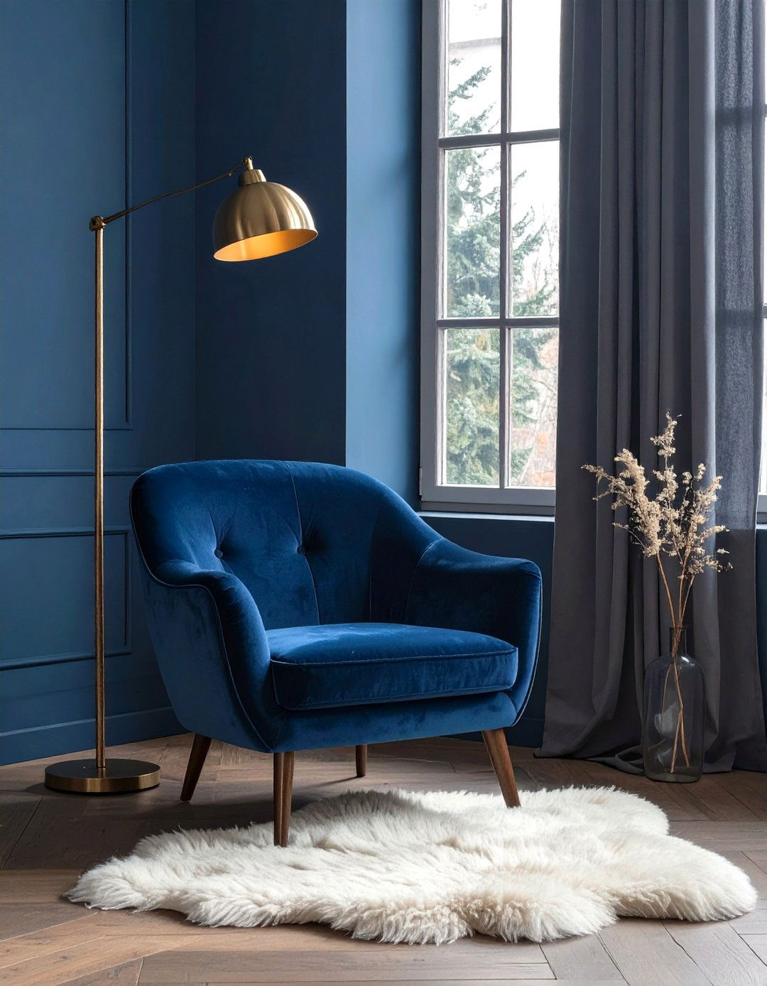 The Modern Gothic Reading Nook - 30 modern gothic interior design ideas