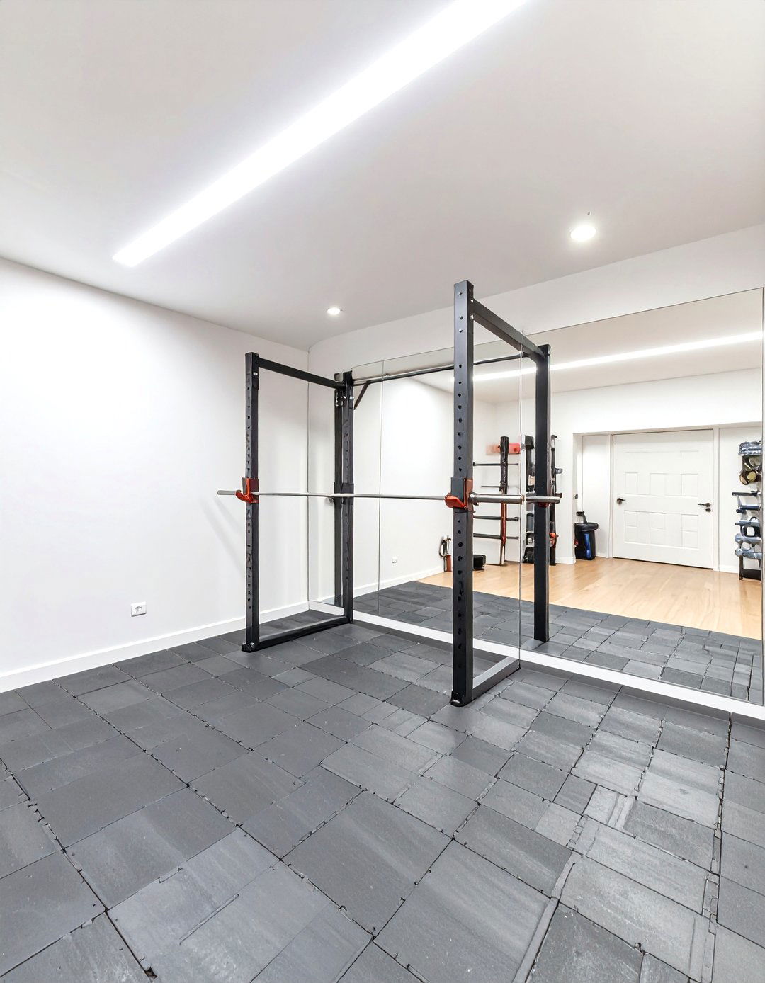 The Modern Home Gym Garage - 30 garage makeover ideas