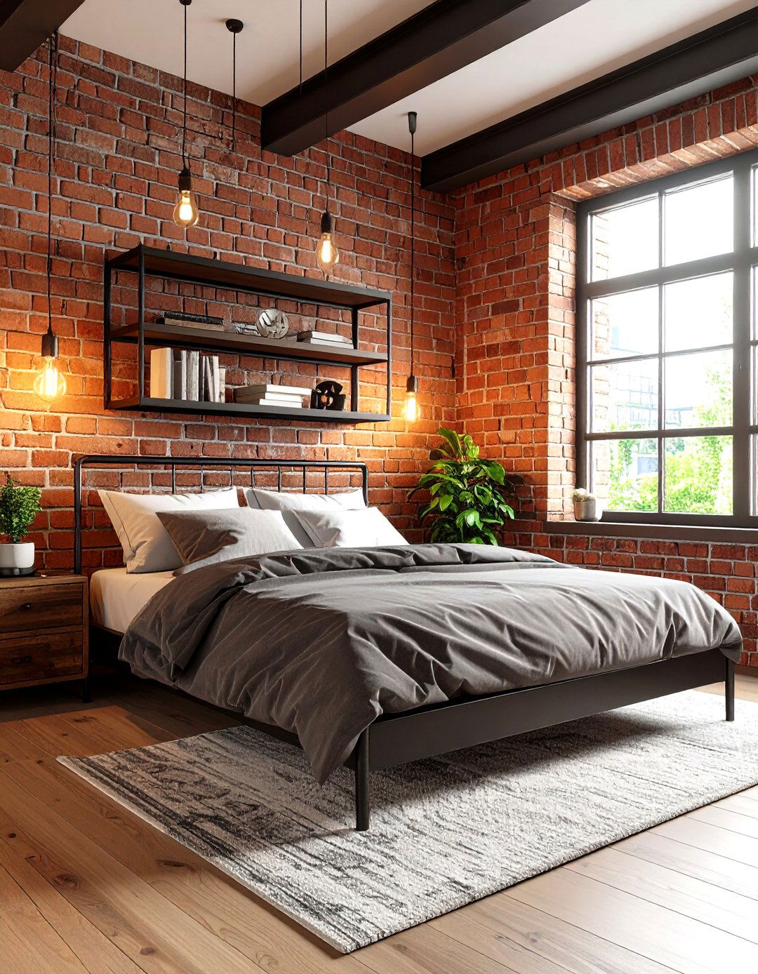 The Modern Industrial Bedroom - 30 decorating bedroom ideas