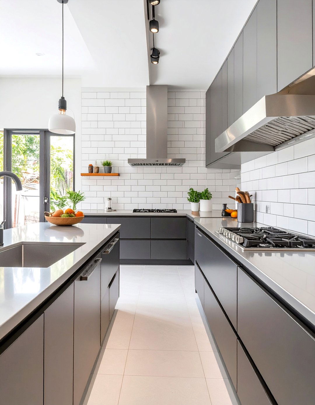 The Modern Industrial Kitchen with Sleek Finishes - 30 industrial interior design ideas
