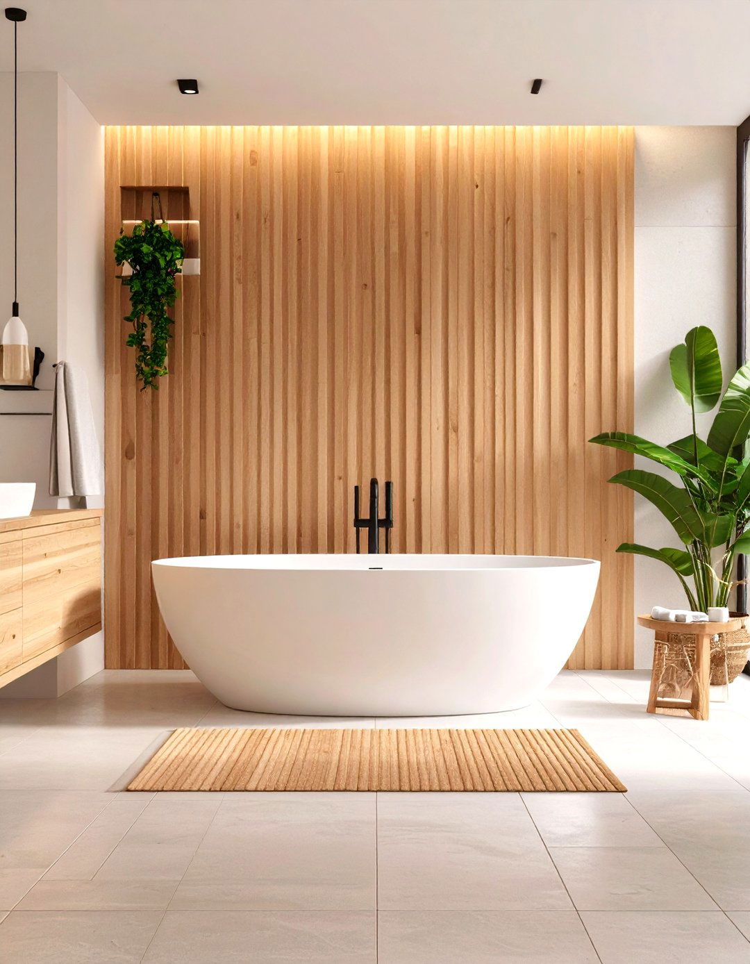 The Modern Japandi Bathroom - 30 earthy bathroom ideas