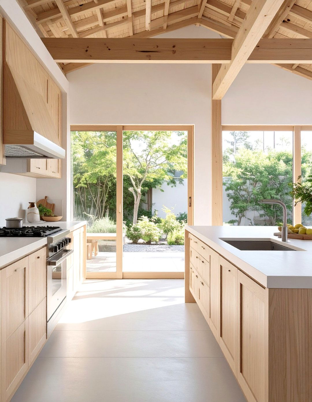The Modern Japanese Zen Kitchen - 30 barndominium kitchen ideas