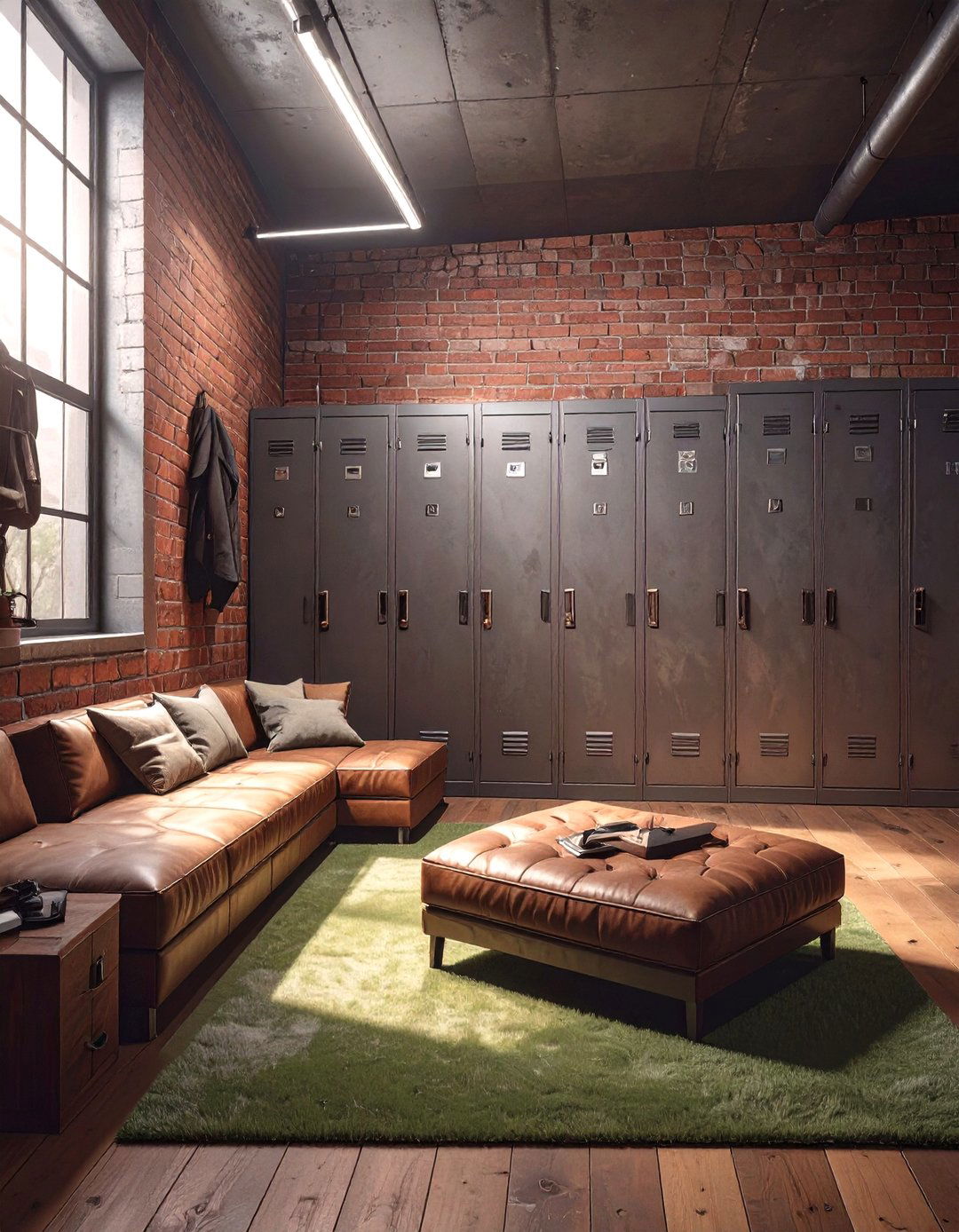 The Modern Locker Room Man Cave - 30 madden home design ideas