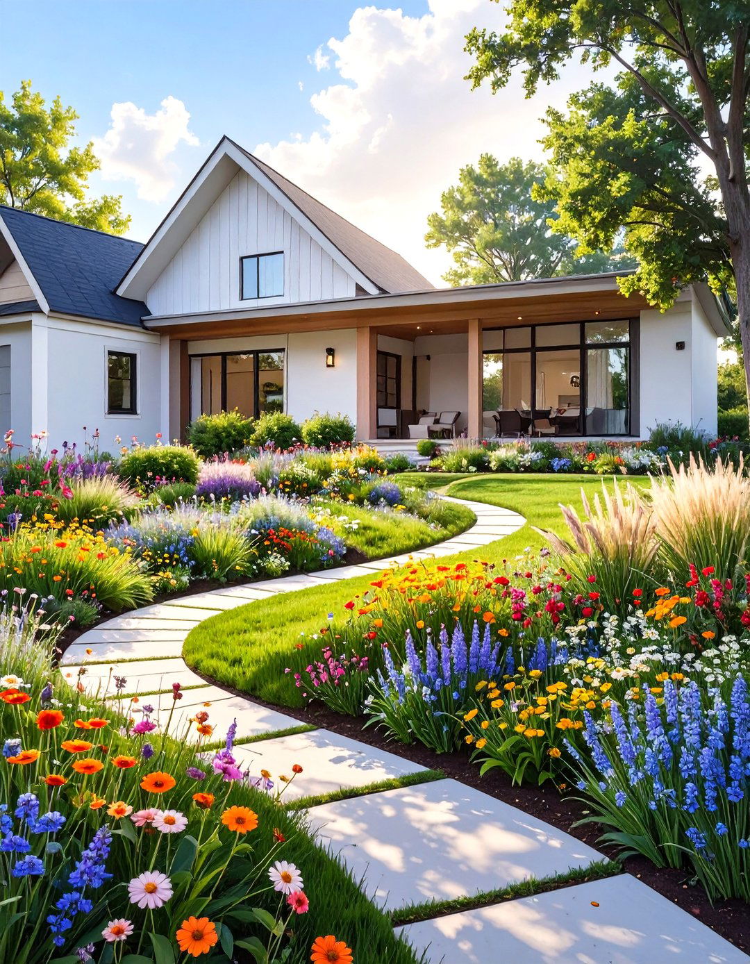 The Modern Meadow Garden - 30 modern landscape design ideas