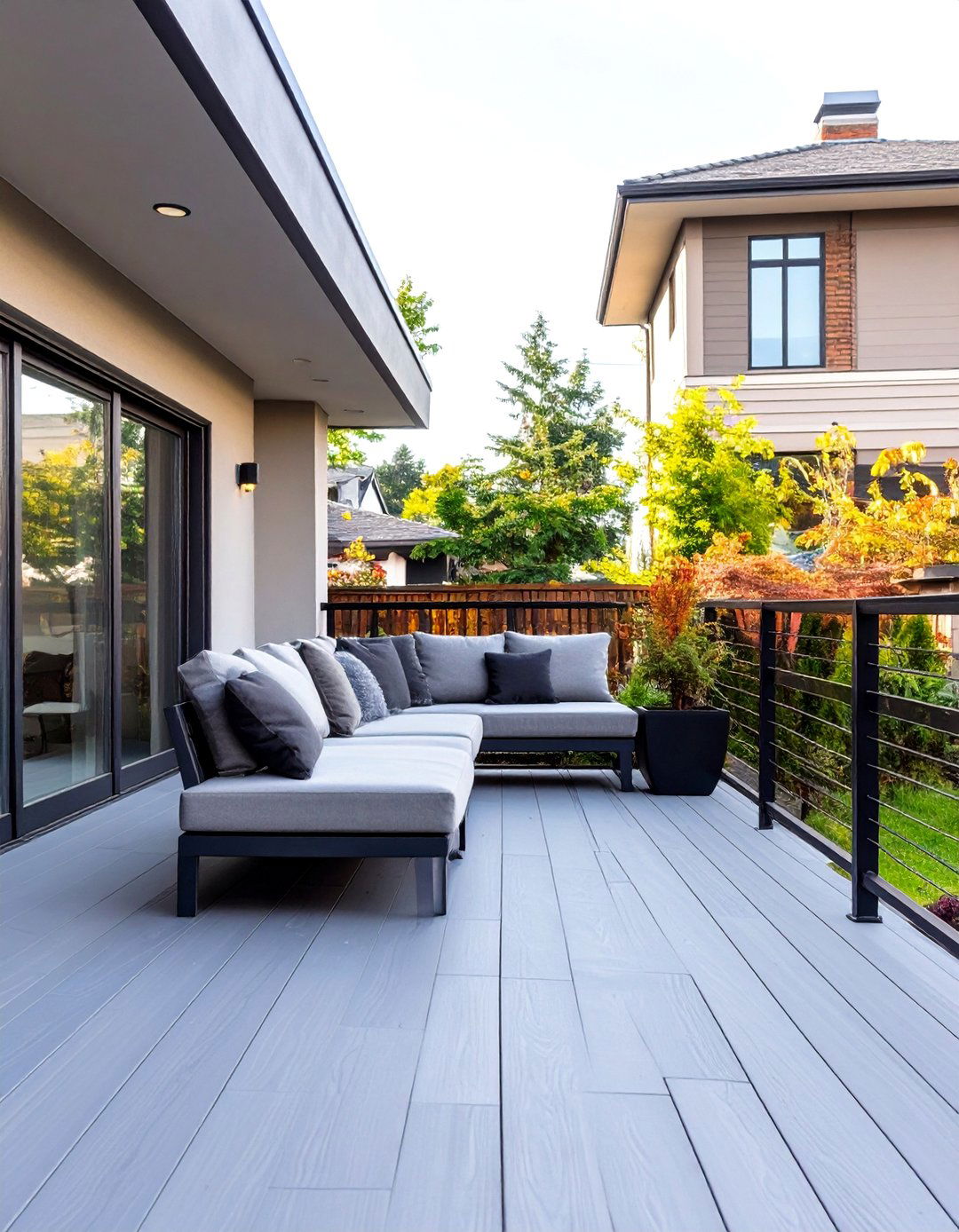 The Modern Minimalist Back Deck - 30 back deck ideas
