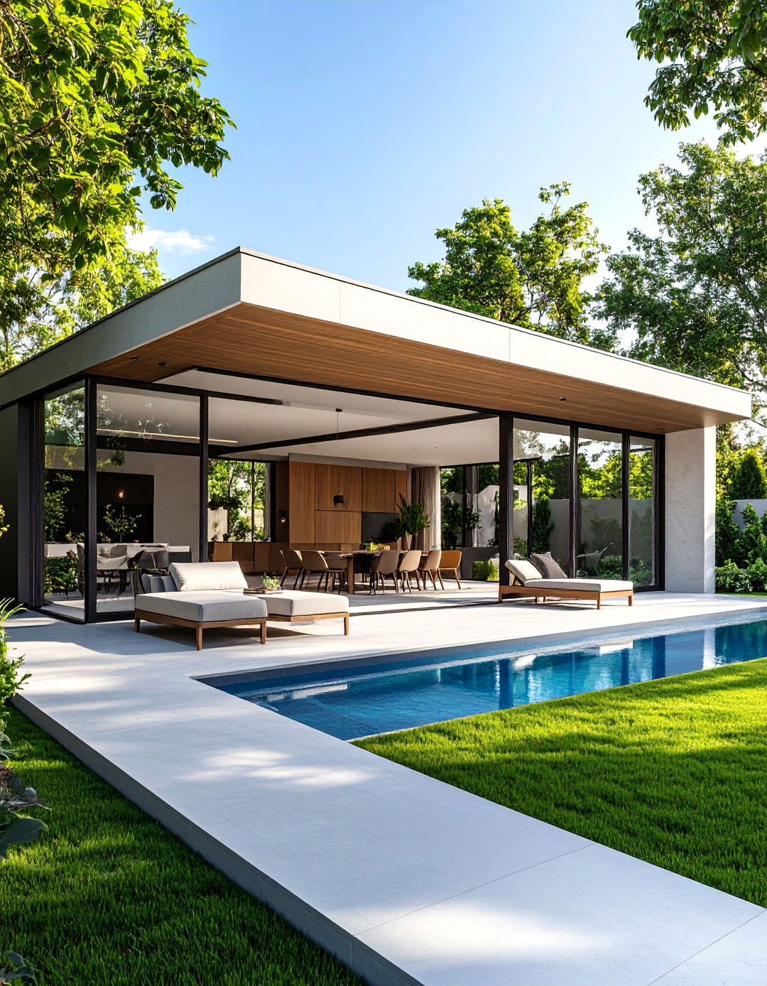 The Modern Minimalist Backyard ADU - 30 backyard adu ideas