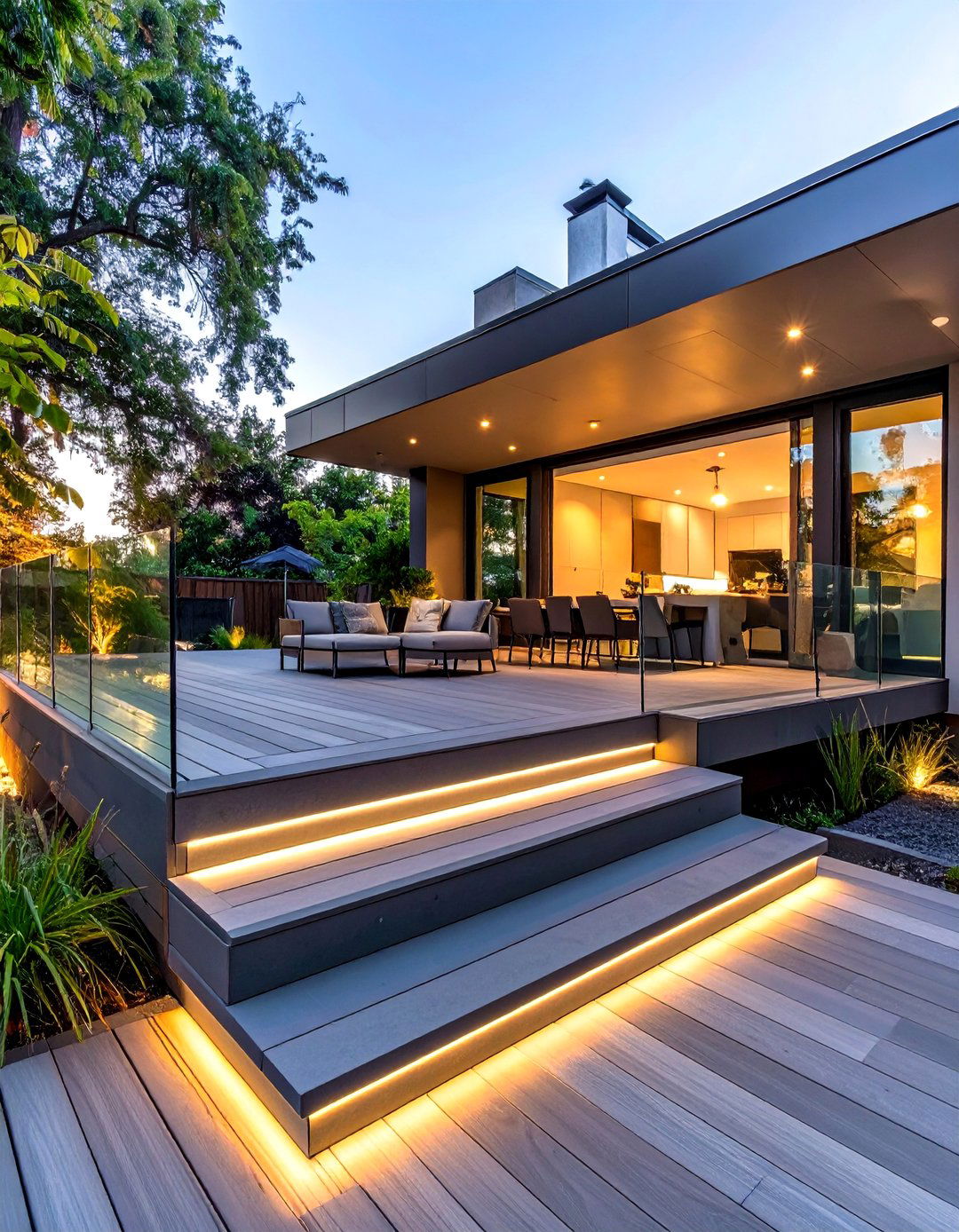 The Modern Minimalist Backyard Deck - 30 deck ideas for backyard