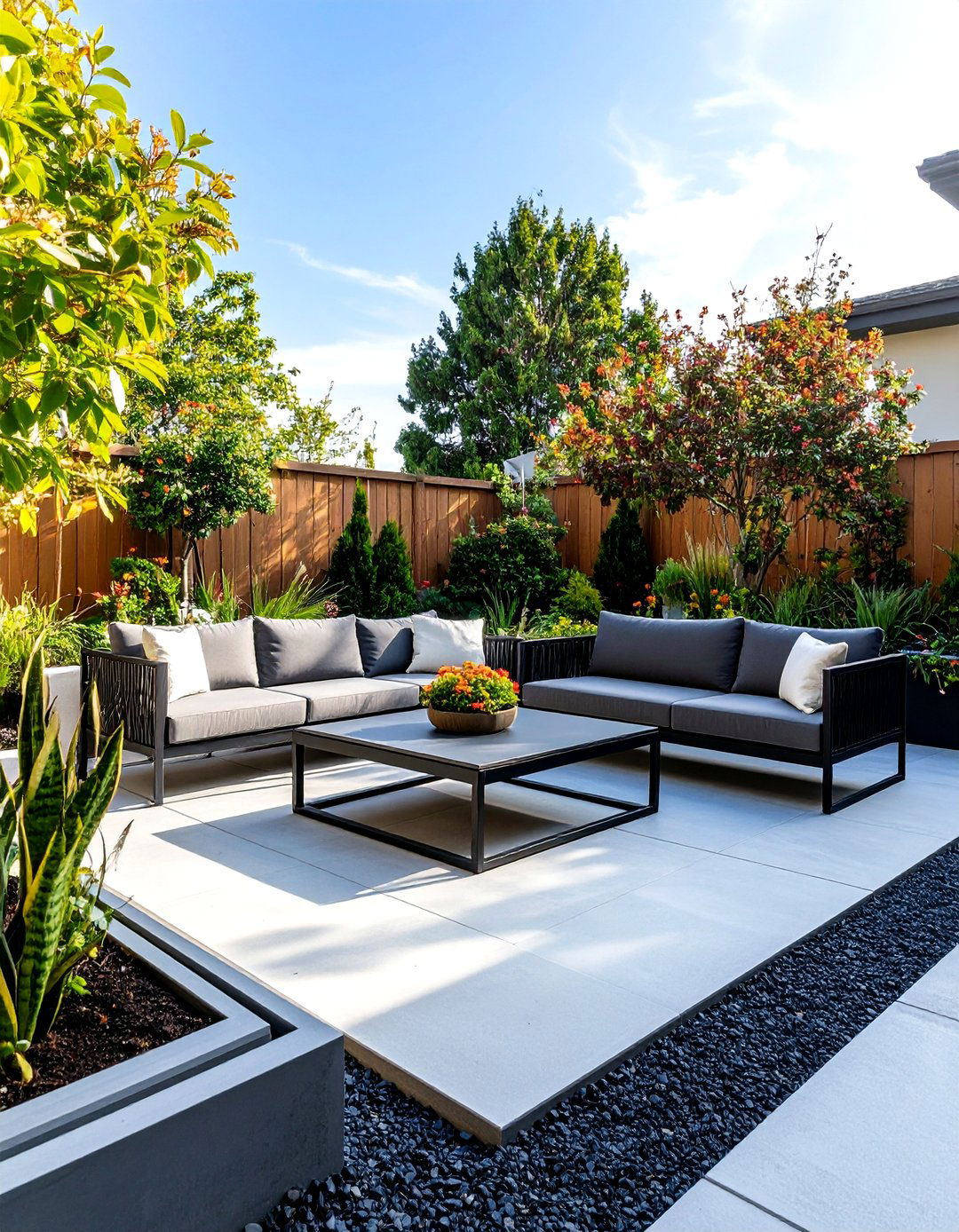 The Modern Minimalist Backyard Retreat - 30 backyard landscape ideas