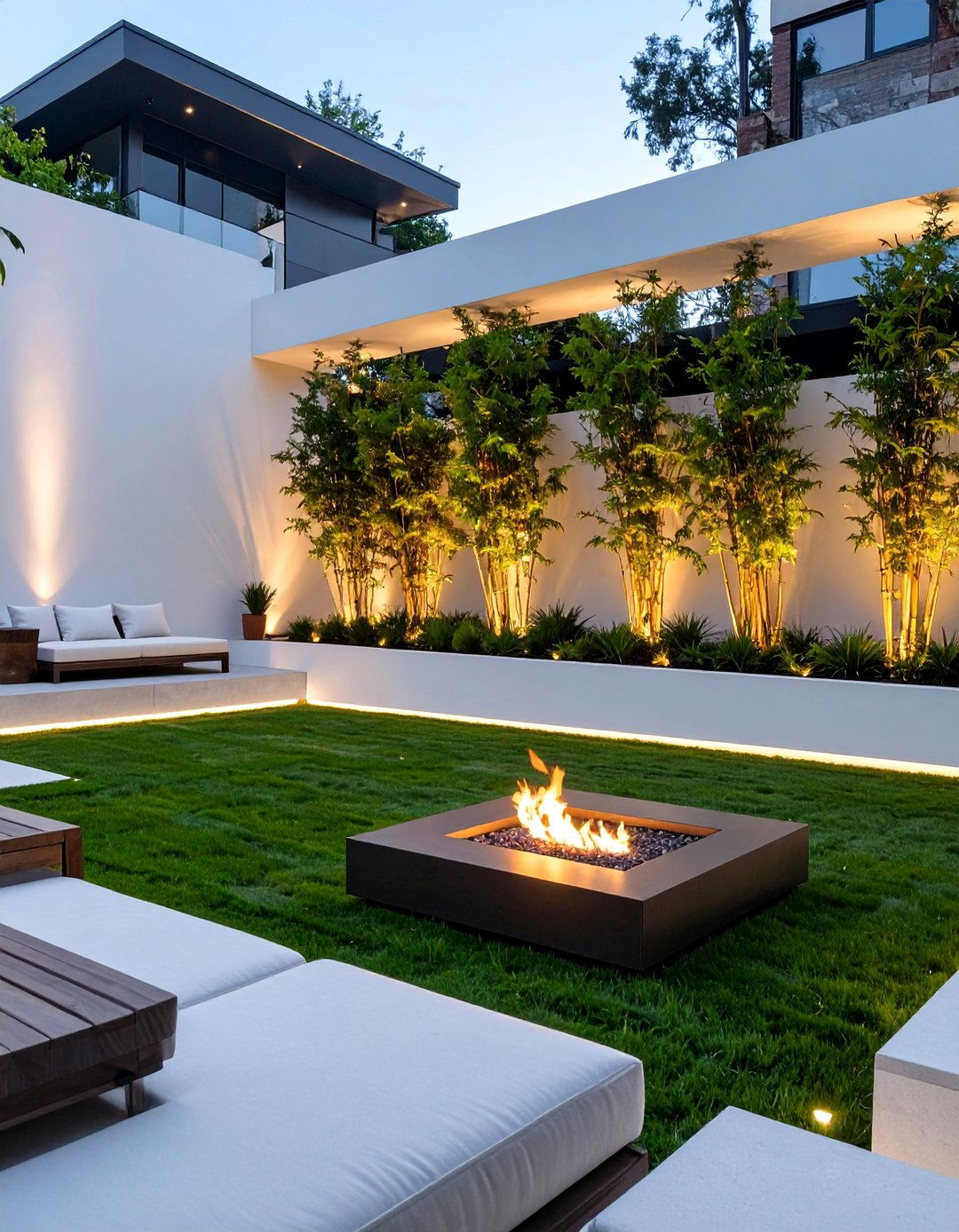 The Modern Minimalist Backyard Turf - 30 backyard turf ideas