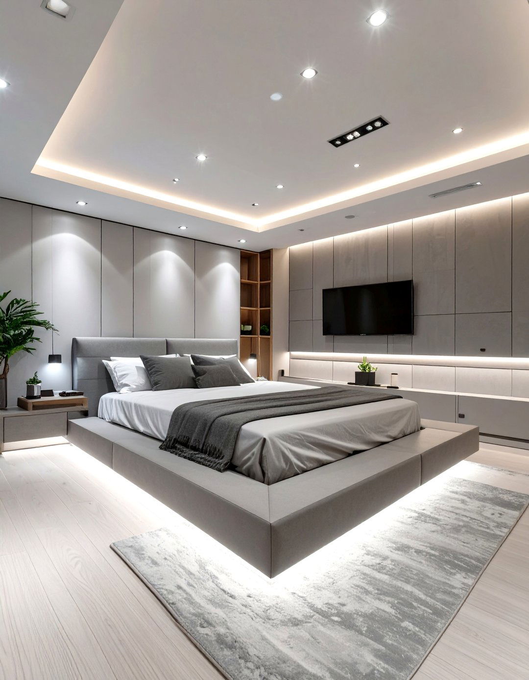 The Modern Minimalist Basement Bedroom - 30 basement bedroom ideas