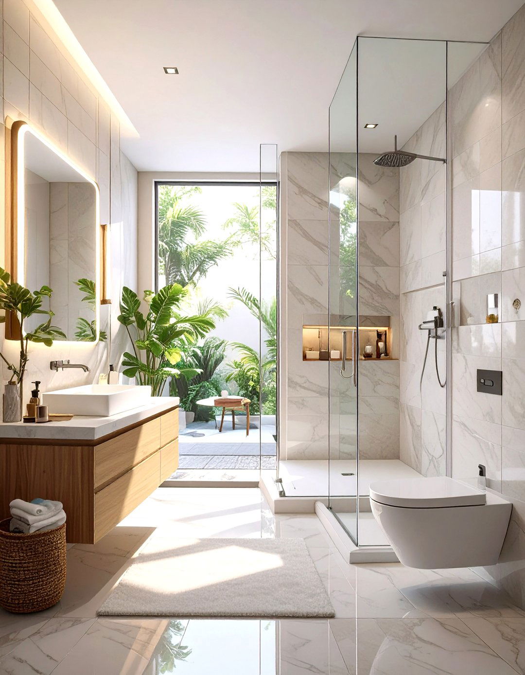 The Modern Minimalist Bathroom - 30 master bathroom ideas photo gallery