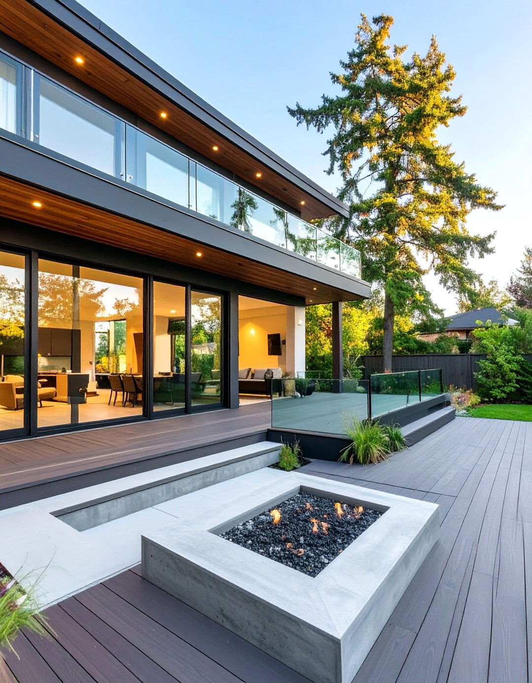 The Modern Minimalist Deck Design - 30 backyard 2 level deck designs