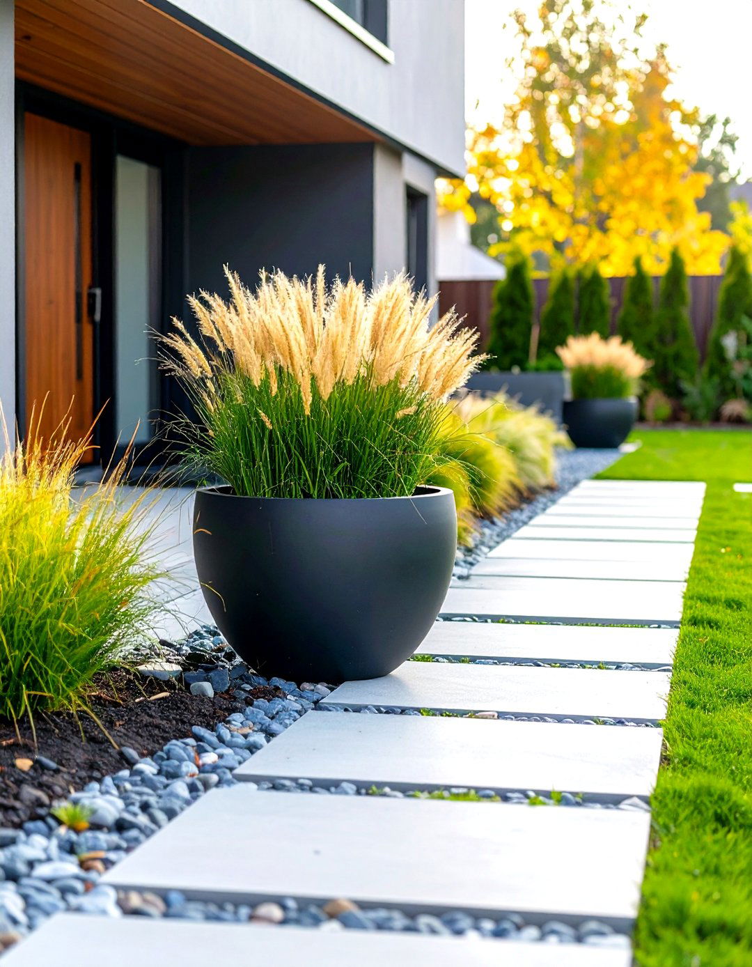 The Modern Minimalist Front Yard - 30 front yard decor ideas