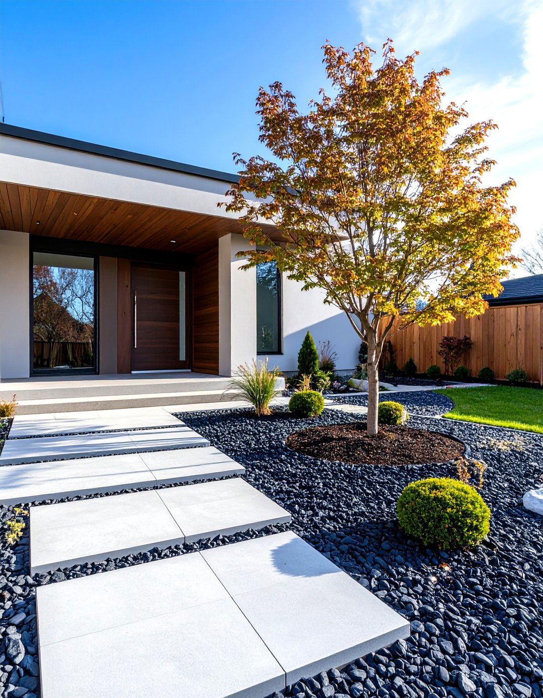 The Modern Minimalist Front Yard - 30 front yard ideas