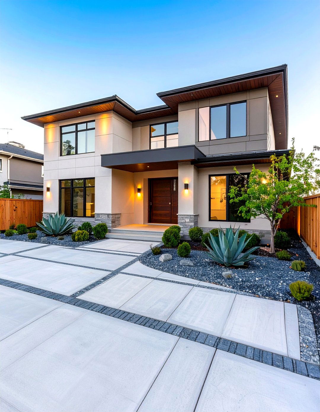 The Modern Minimalist Front Yard - 30 landscaping ideas for front yard
