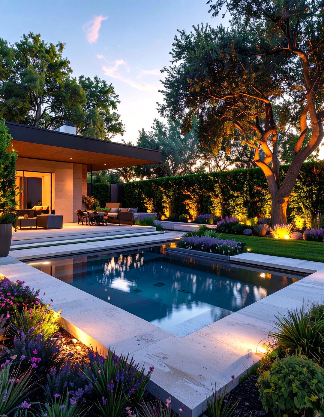 The Modern Minimalist Garden - 30 minecraft garden ideas