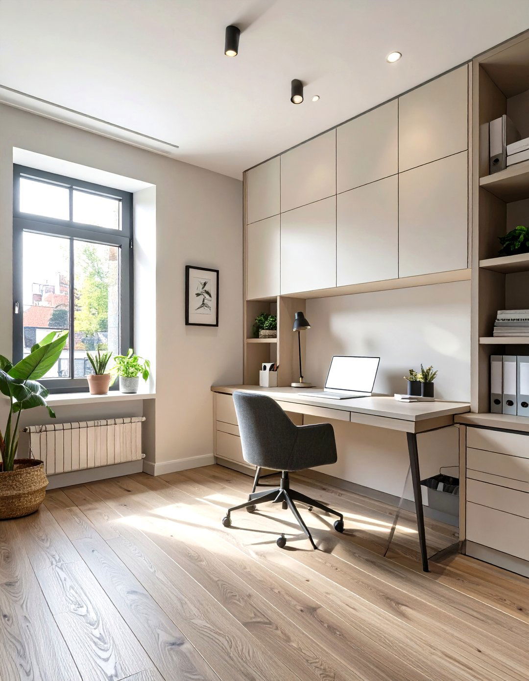 The Modern Minimalist Home Office - 30 garage addition ideas
