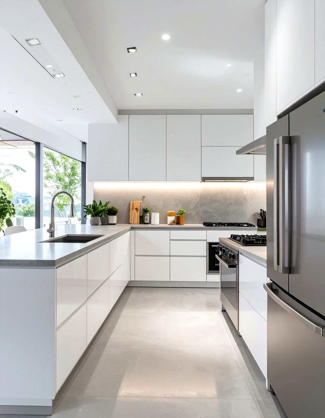 The Modern Minimalist Kitchen - 30 free online kitchen design ideas