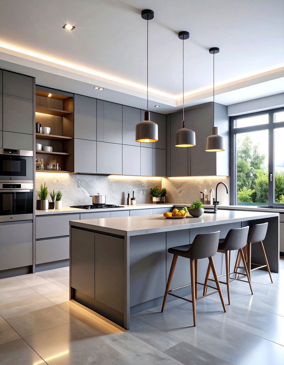 The Modern Minimalist Kitchen