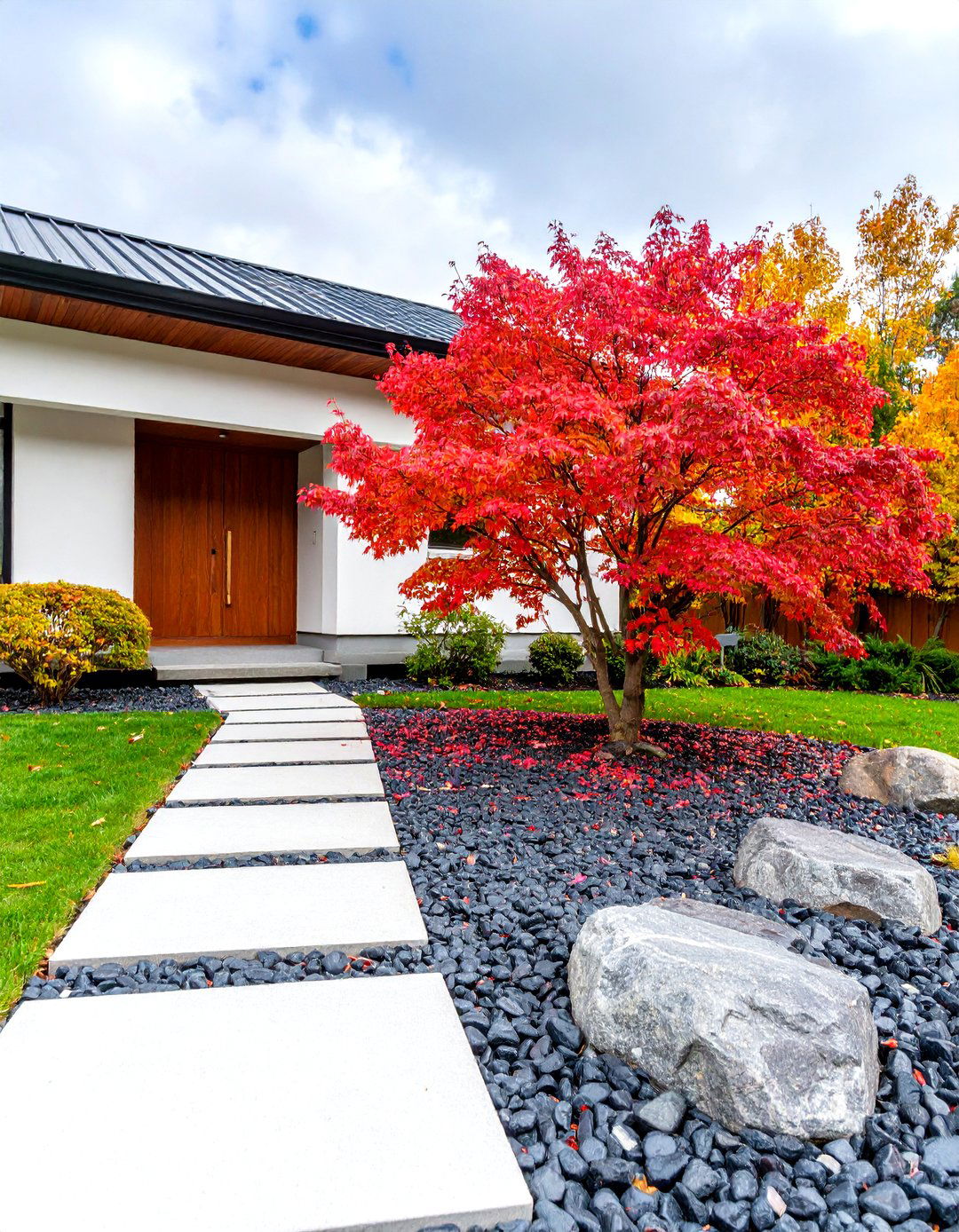 The Modern Minimalist Landscape - 30 landscape ideas for front of house