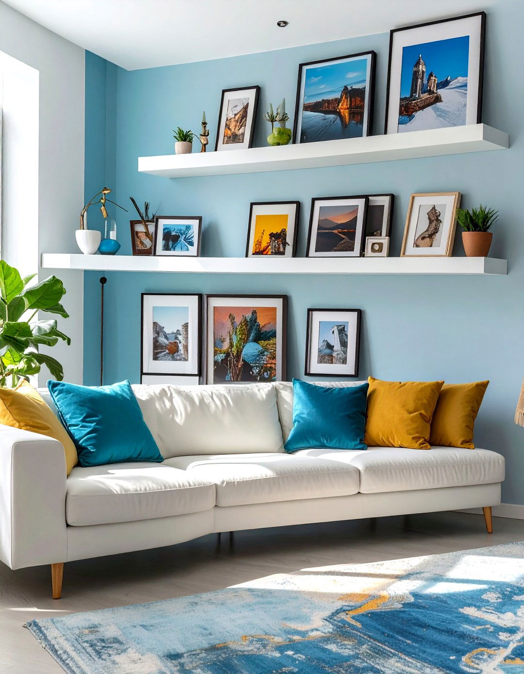 The Modern Minimalist Ledge Gallery - 30 home wall decor ideas