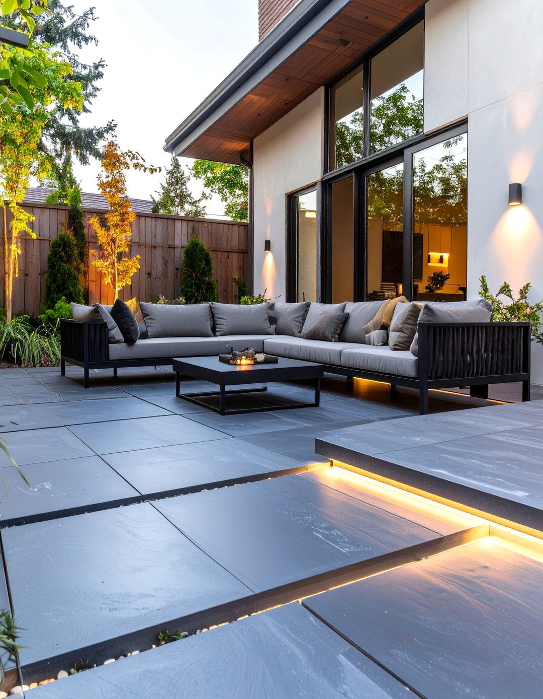 Picture of 30 Versatile Backyard Paver Ideas for Your Landscape - We Love Home Blog
