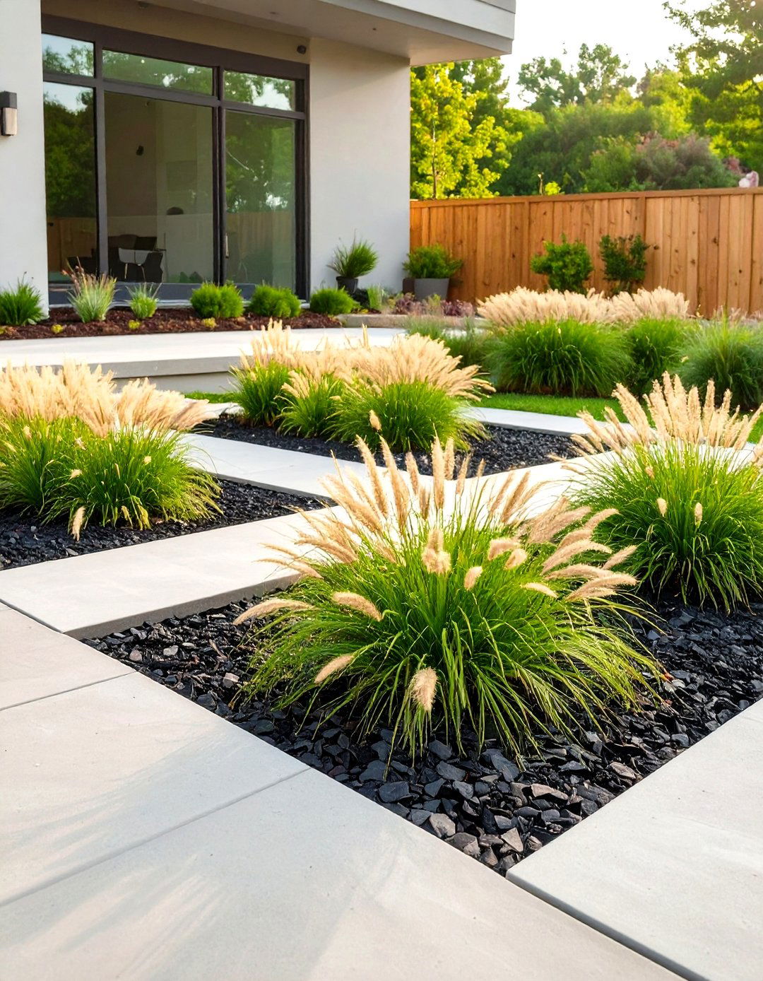The Modern Minimalist Perennial Layout - 30 low maintenance perennial garden designs