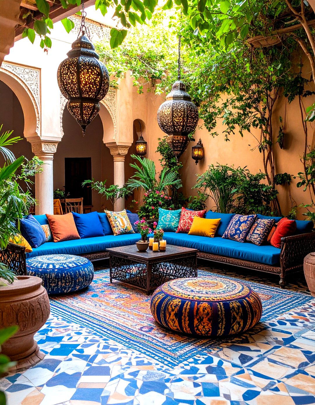 The Modern Moroccan Patio - 30 easy patio ideas