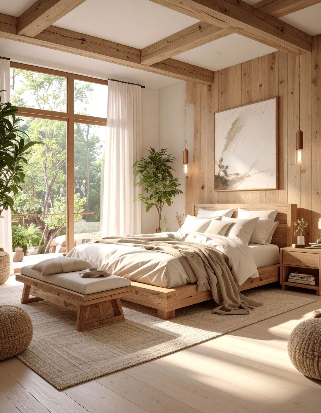 The Modern Organic Bedroom - 30 master bedroom inspo ideas
