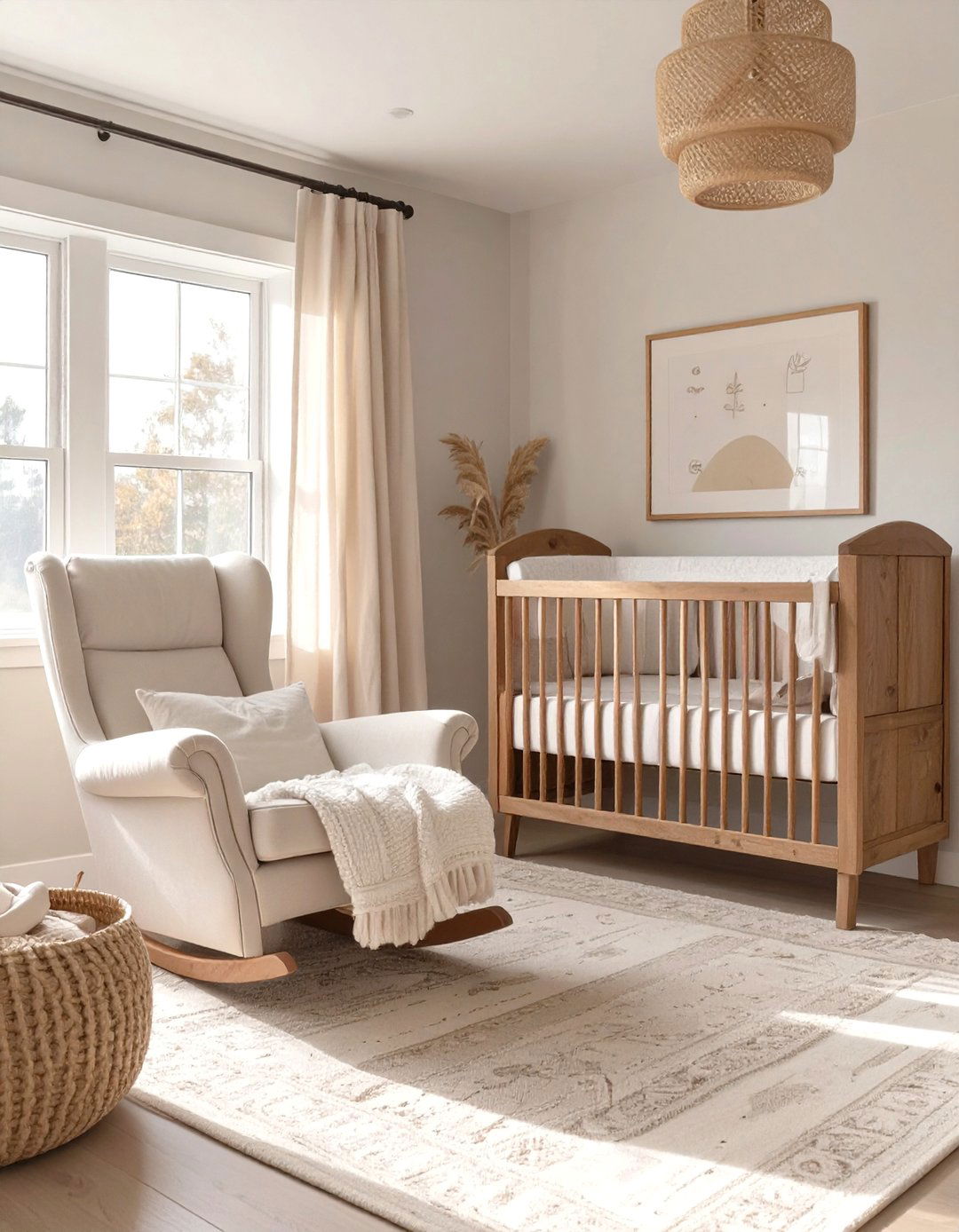 The Modern Rustic Nursery - 30 modern rustic interior design ideas