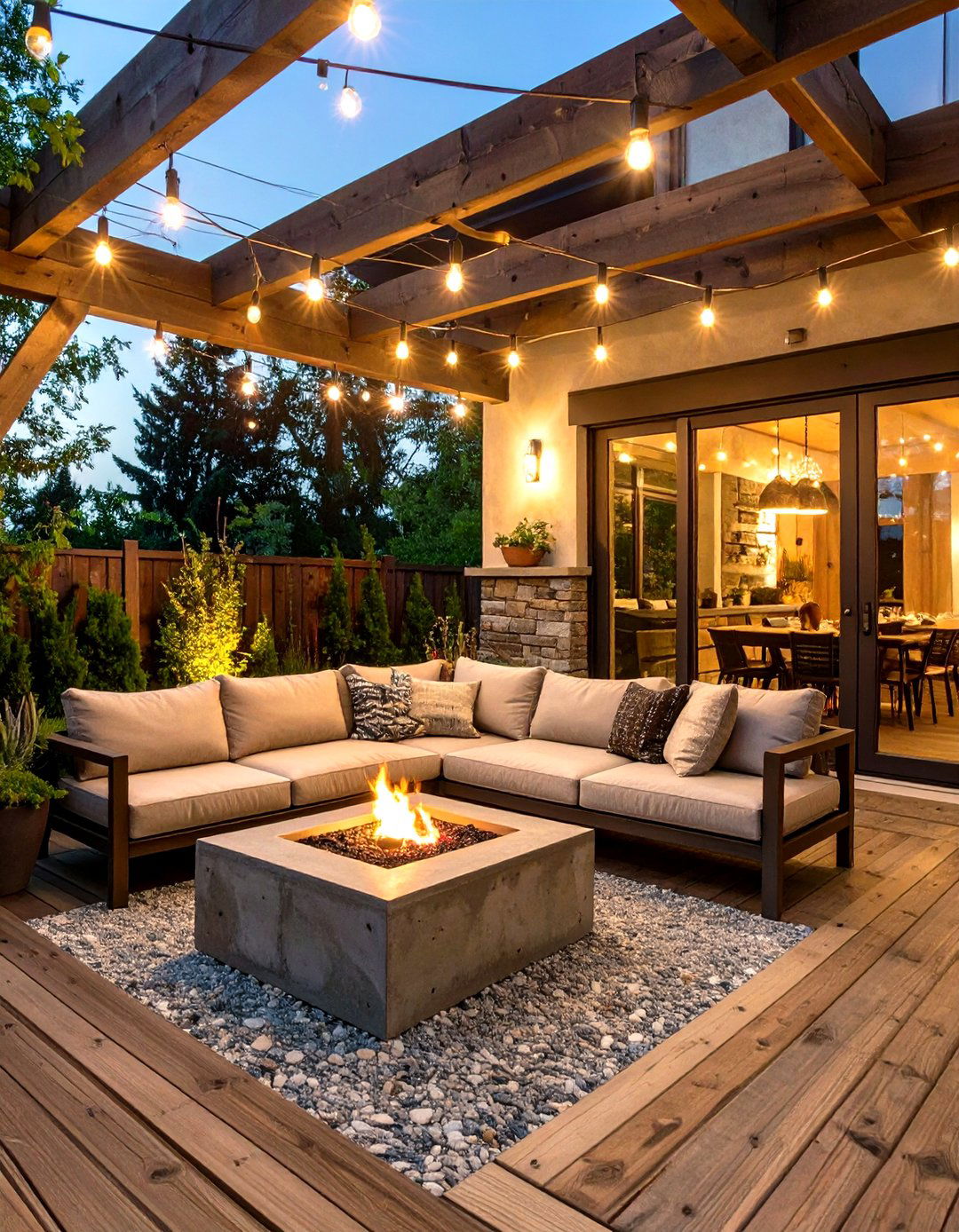 The Modern Rustic Patio and Outdoor Living - 30 modern rustic interior design ideas