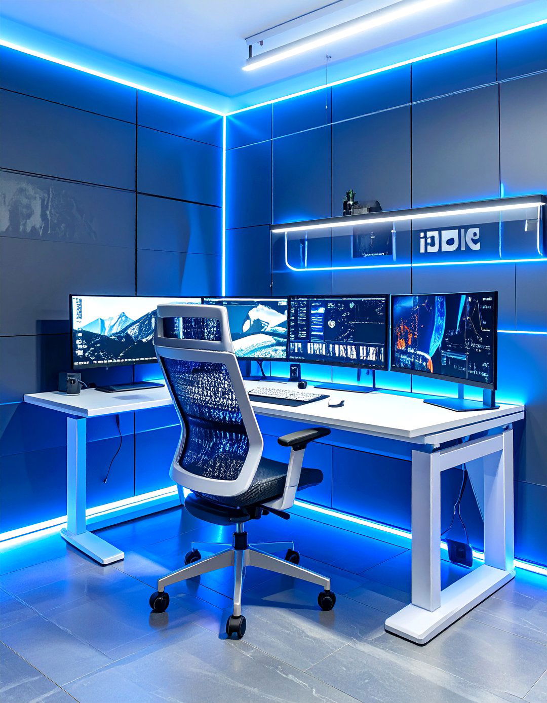 The Modern Tech Hub Office - 30 masculine office ideas