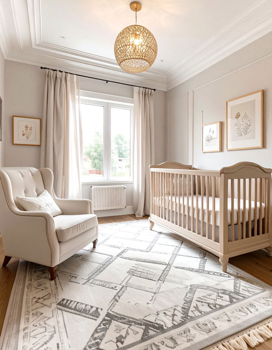 The Modern Traditional Nursery - 30 modern traditional interior design ideas