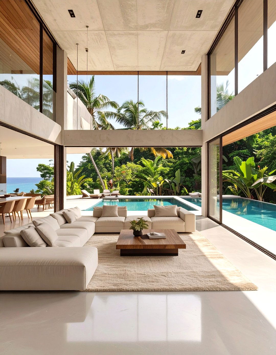 The Modern Tropical Beach House - 30 beach house design ideas