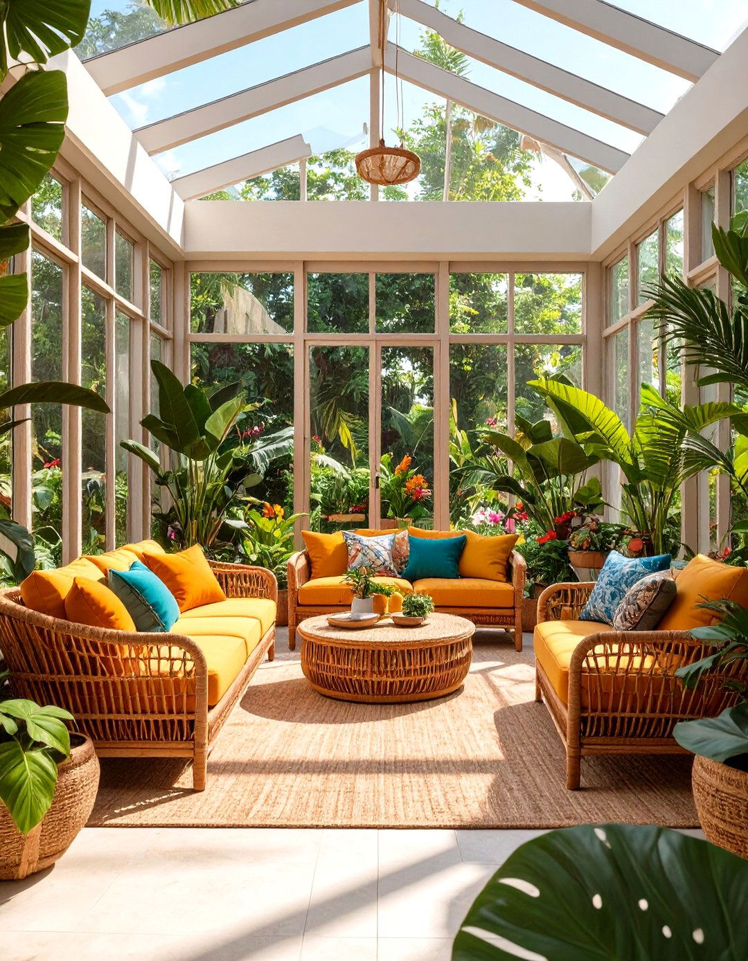 The Modern Tropical Sunroom - 30 interior design rendering software ideas