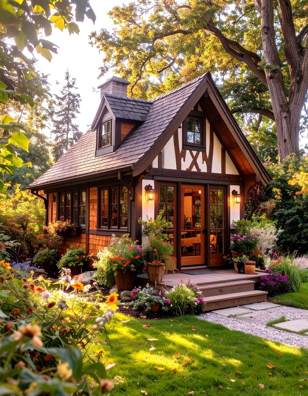 The Modern Tudor Tiny House - 30 modern tiny house design ideas