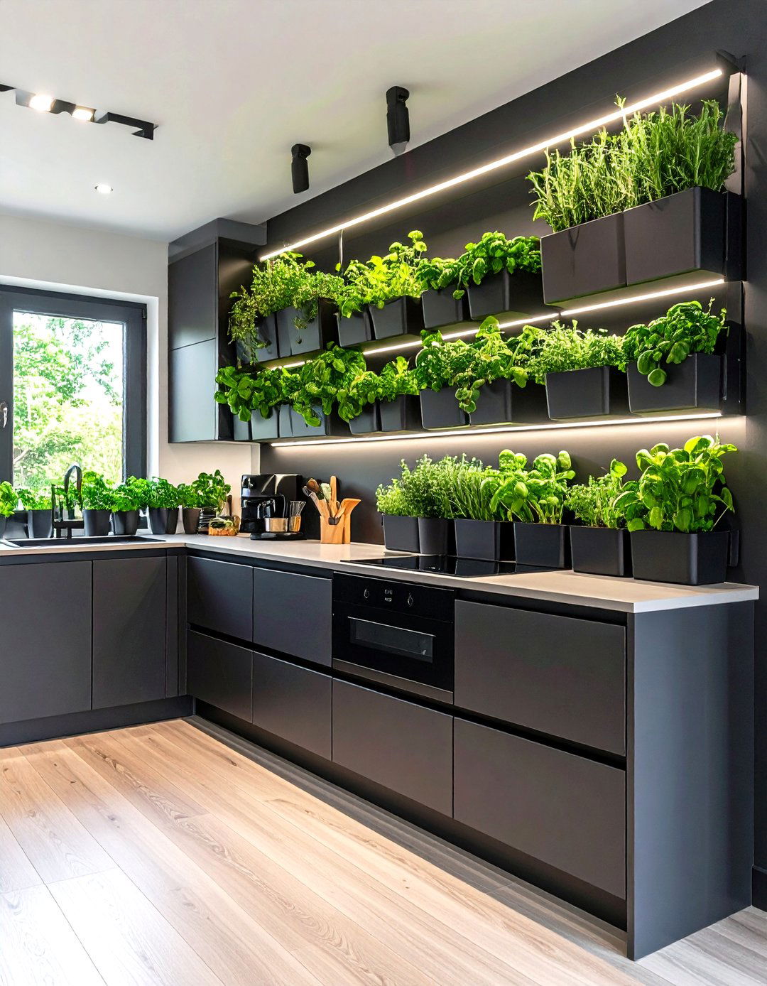 The Modern Vertical Herb Garden - 30 indoor garden ideas