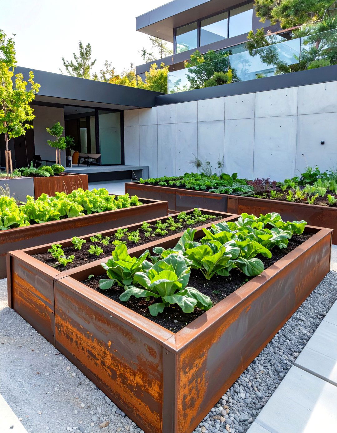 The Modernist Minimalist Garden - 30 creative vegetable garden design ideas