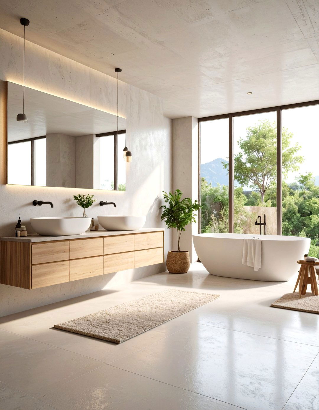 The Monastic Simplicity Bathroom - 30 elegant bathroom ideas