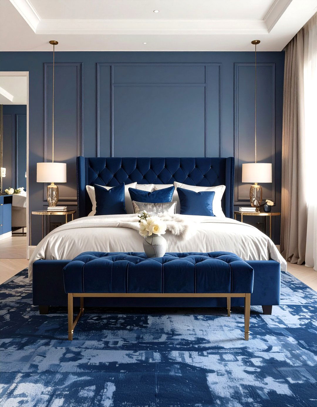 The Monochromatic Bedroom - 30 master bedroom inspo ideas