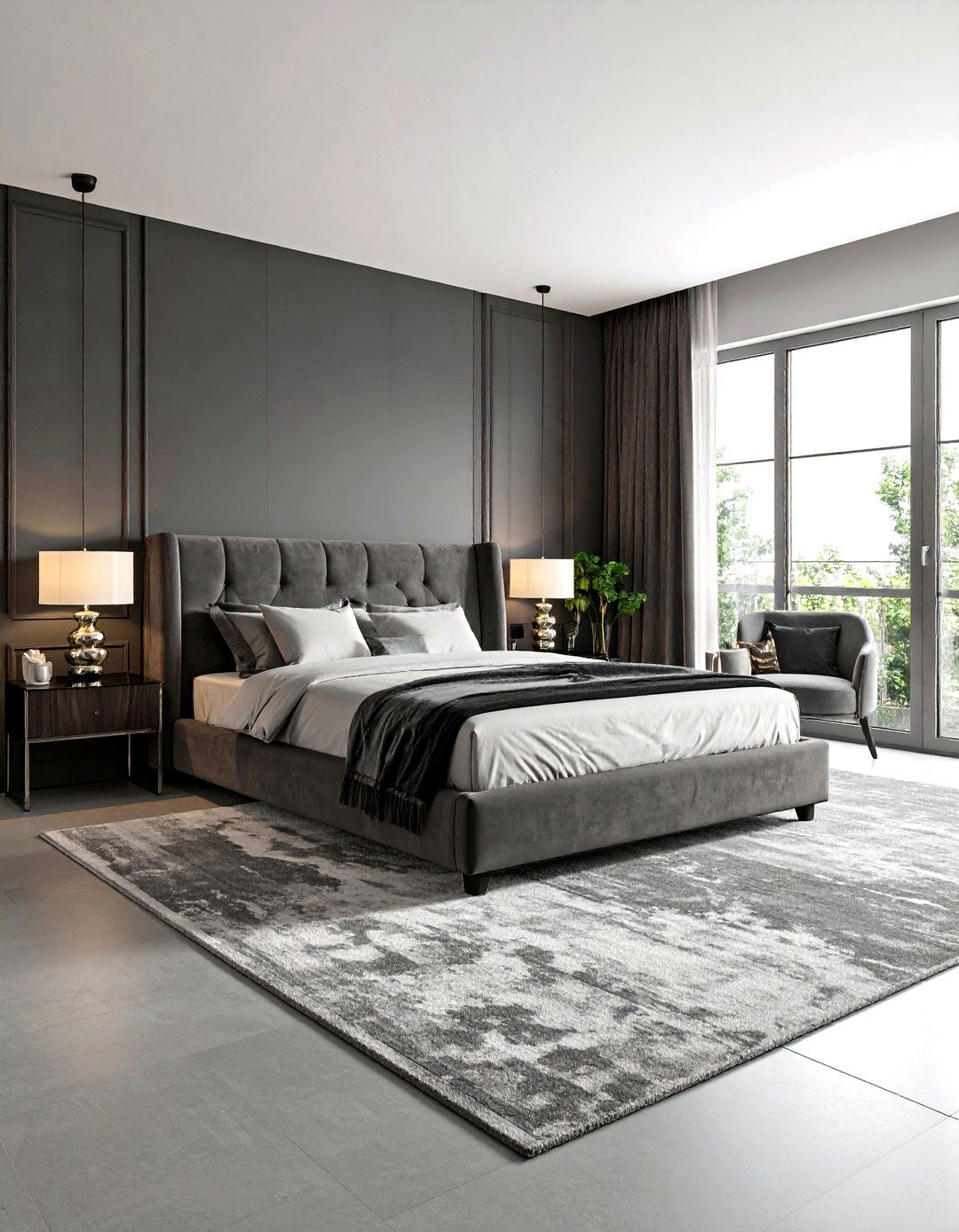 The Monochromatic Bedroom Scheme - 30 elegant master bedroom ideas