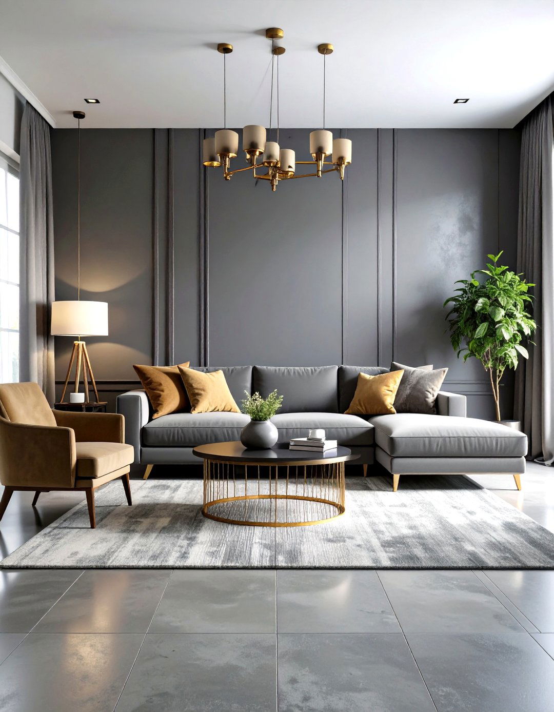 The Monochromatic Contemporary Living Room - 30 home decor ideas living room