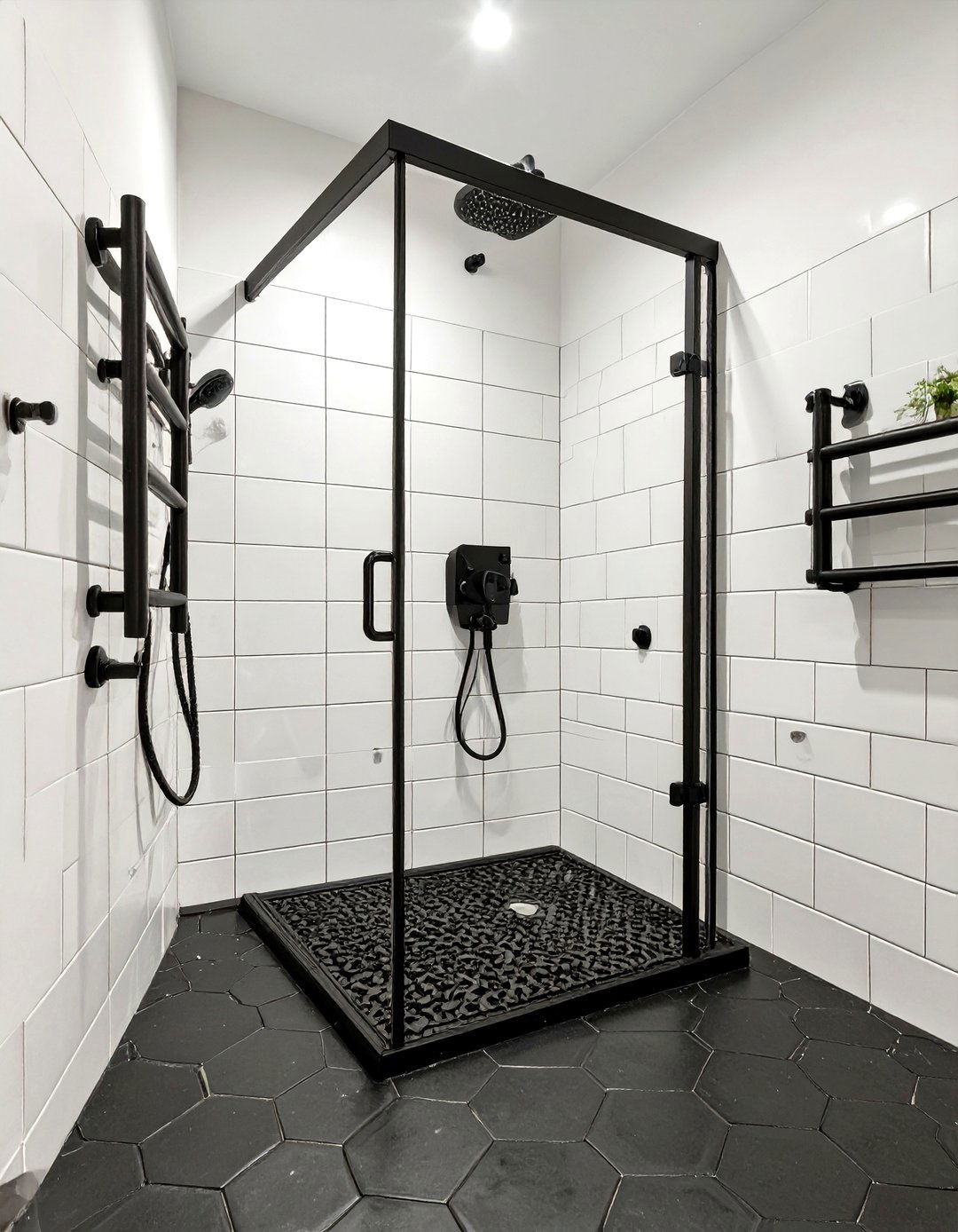 The Monochromatic Handicap Shower - 30 handicap shower ideas