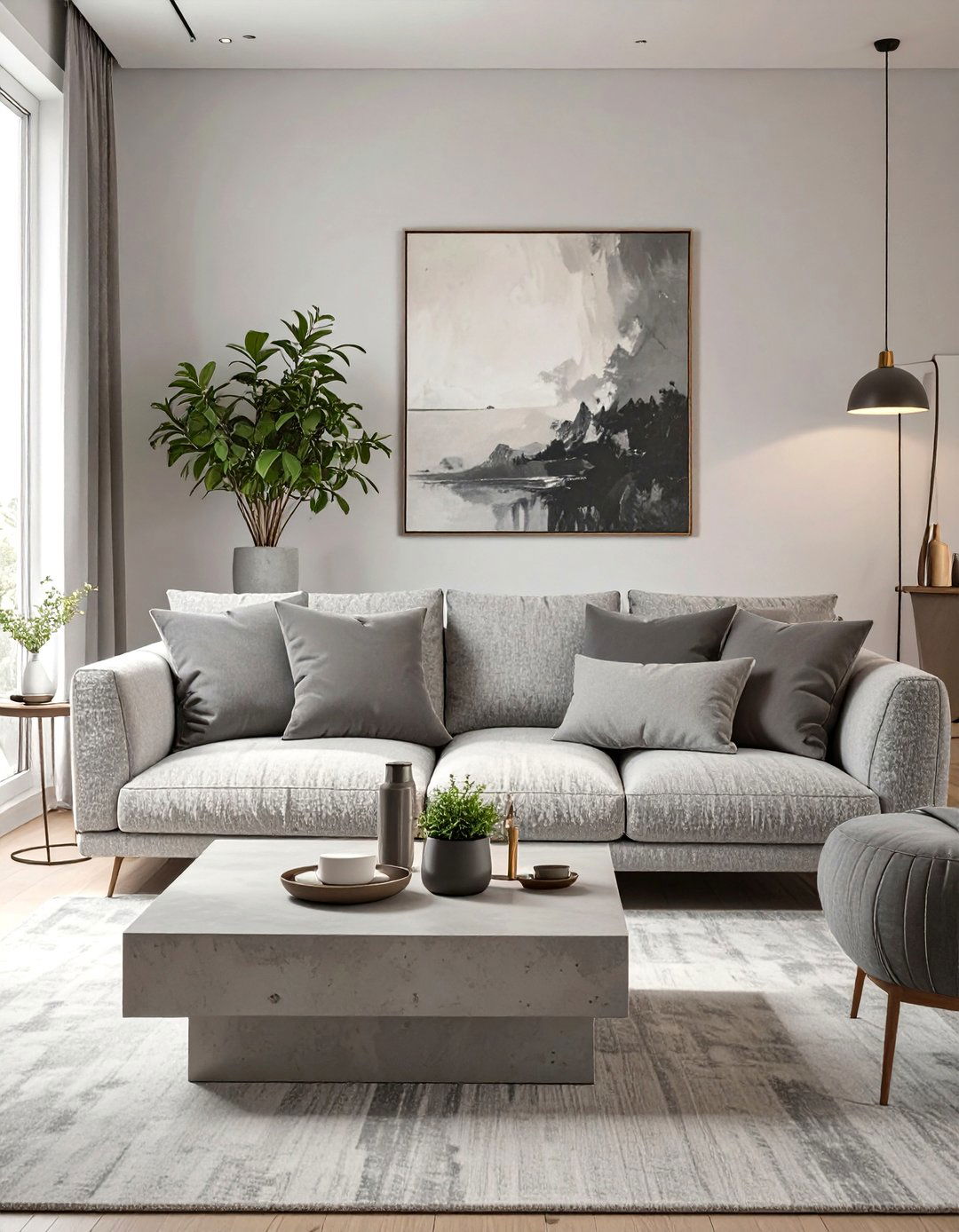 The Monochromatic Minimalist Living Room - 30 how to design a living room ideas